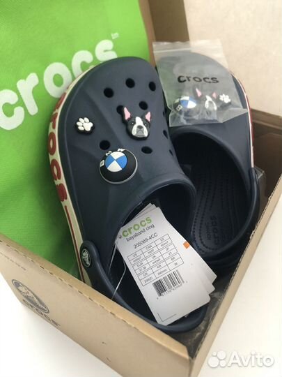 Crocs Bayaband clog m5w7 с недочетом