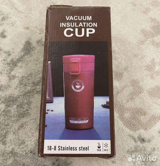 Термокружка сталь