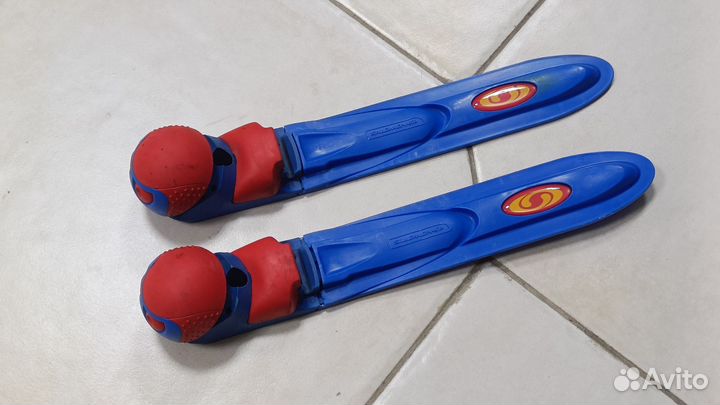 Лыжные ботинки с креплениями