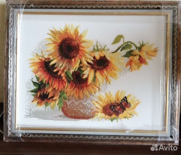 Картина вышитая крестом