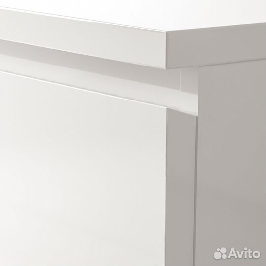 Malm IKEA 504.240.54 Комод 4 ящ. 80x100 см. Белый