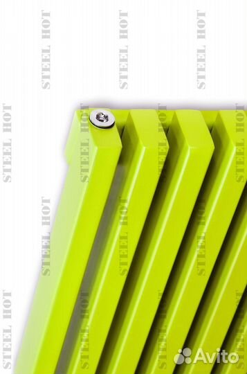 Вертикальный радиатор отопления стальной