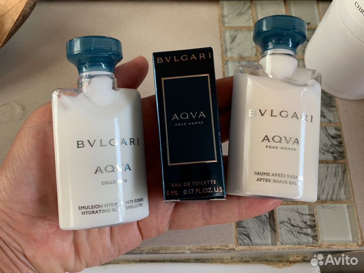 Набор косметики Bulgari для мужчин