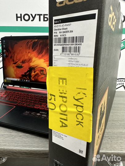 2021 Nitro Ryzen 5 8 ядер 16Gb GTX1650 SSD 512GB