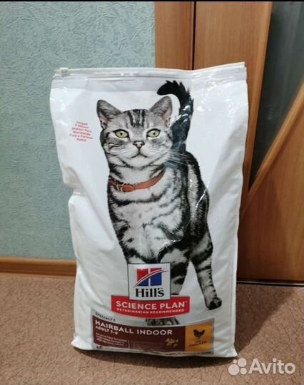 Сухой корм Hill's Science Plan Hairball Indoor