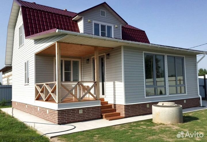 Строительство домов Пристройки Террасы Кровля