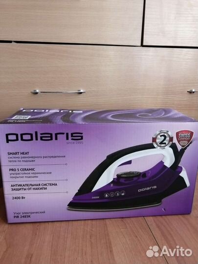 Утюг polaris новый