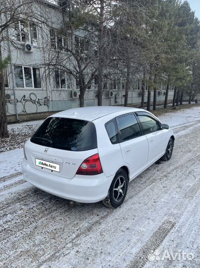 Honda Civic 1.5 AT, 2002, 266 000 км