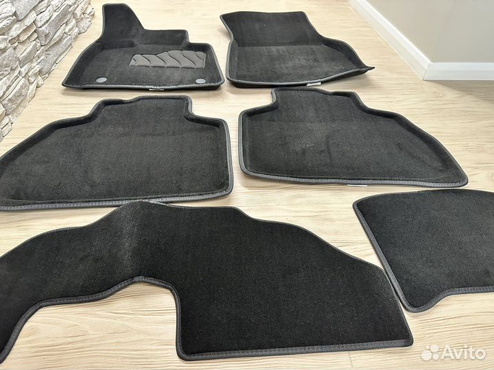 Ворсовые 3d ковры для bmw x7 g07