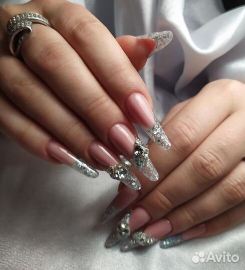 Наращивание ногтей,арочные ногти, обучение