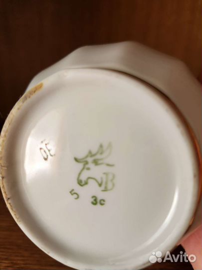 Сервиз чайный из костяного фарфора на 6 персон