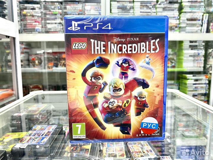 Lego Суперсемейка игра для Ps4 Новый