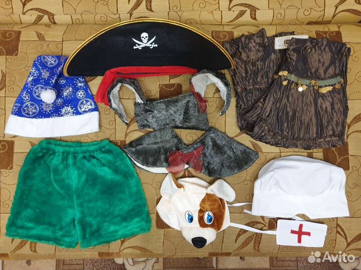 Части новогодних костюмов