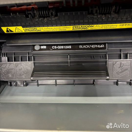 Лазерный принтер HP LaserJet 1018+Новый картридж