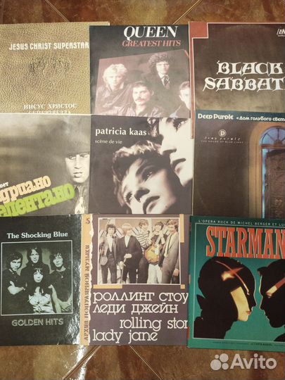 Коллекция виниловых пластинок