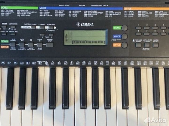 Синтезатор оригинальный yamaha psr е253
