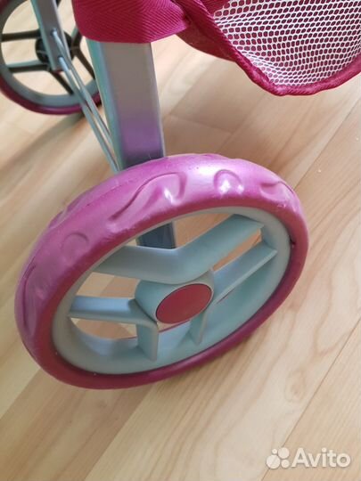 Коляска для кукол с поворотными колёсами