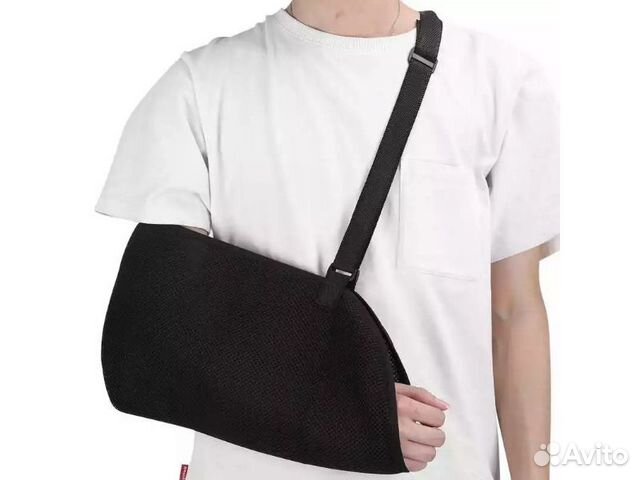 Новые дышащие бандажи-косынка на руку (плечевые)