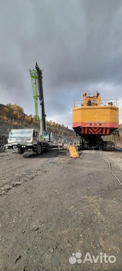 Аренда и услуги автокрана, 30 т, 50 м, с гуськом 8 м