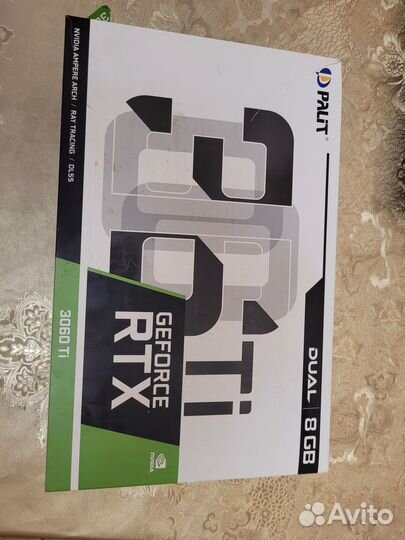 Видеокарта Palit geforce gtx 3060 ti