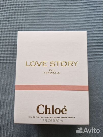 Коробка от туалетной воды chloe