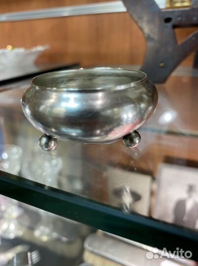 Солонка серебро 84 проба