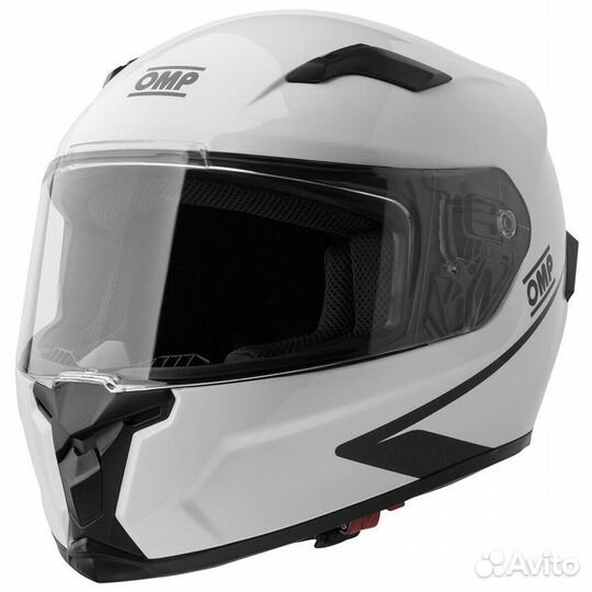 Full Face Helmet OMP circuit EVO2 White L