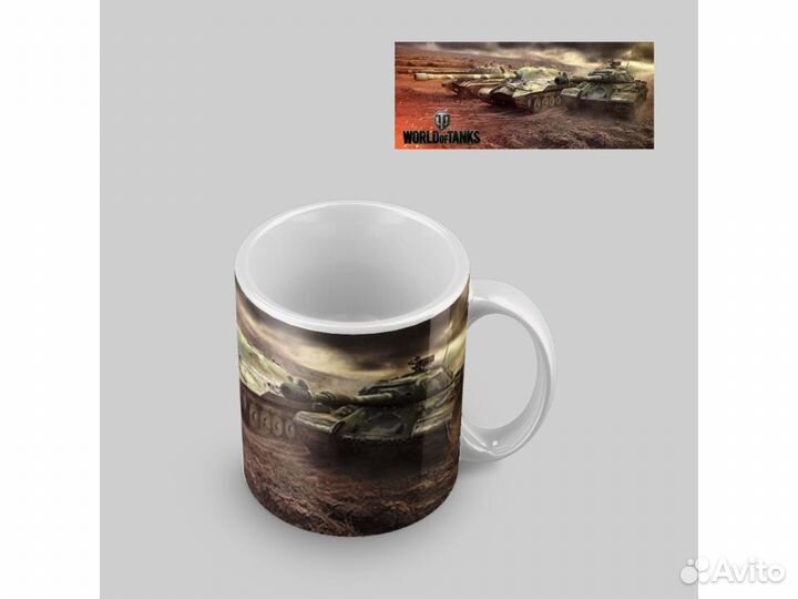Кружка с картинкой World of Tanks 1-16