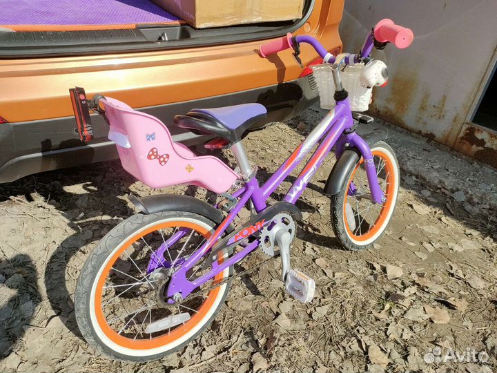 Детский велосипед Welt с дополнительными колёсами