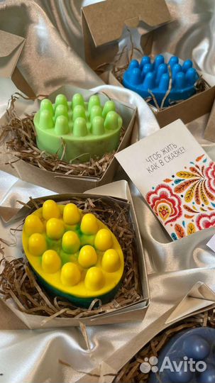 Массажное мыло с люфой