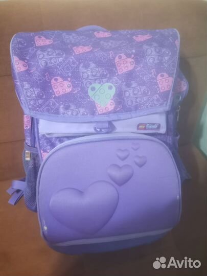 Ранец школьный для девочки Лего