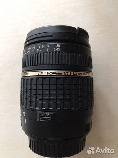 Объектив Tamron AF 18-200mm