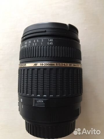 Объектив Tamron AF 18-200mm