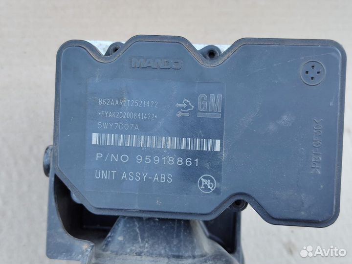 Блок абс Chevrolet Aveo T300