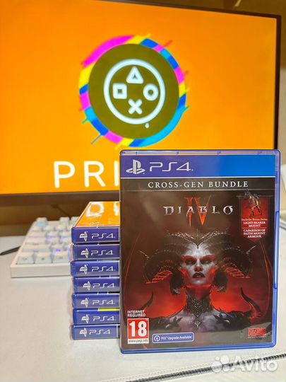 Diablo IV (4) диск для PS4/PS5