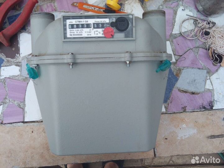 Газовый. Счётчик бу