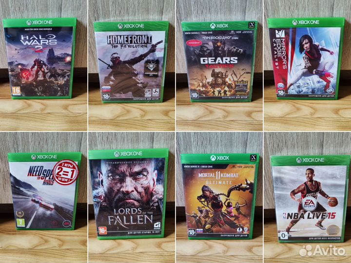 Xbox One коллекция (обновлено)