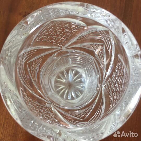 Хрустальные вазы для цветов 80-е гг