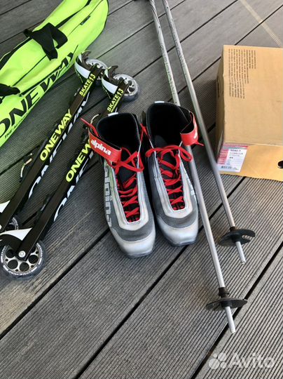 Лыжероллеры ONE WAY skate 13 полный комплект