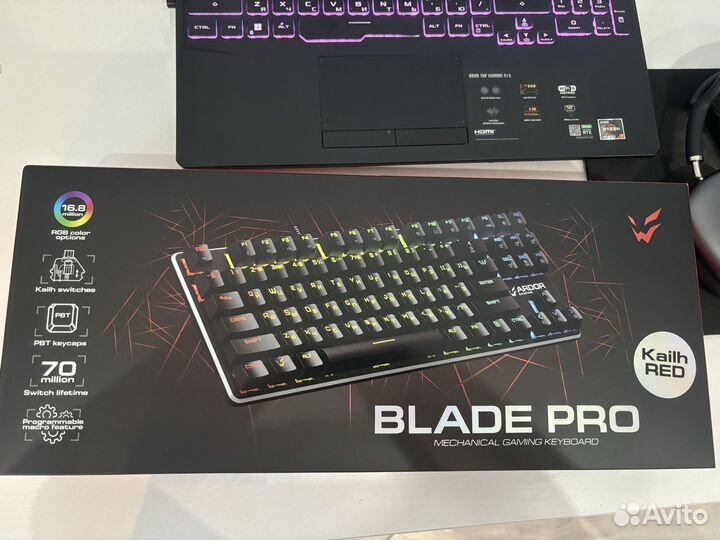 Механическая клавиатура ardor gaming blade PRO