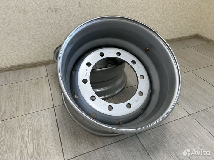 Диск колесный 22.5*11.75 ET0 16/8 на росспецприцеп