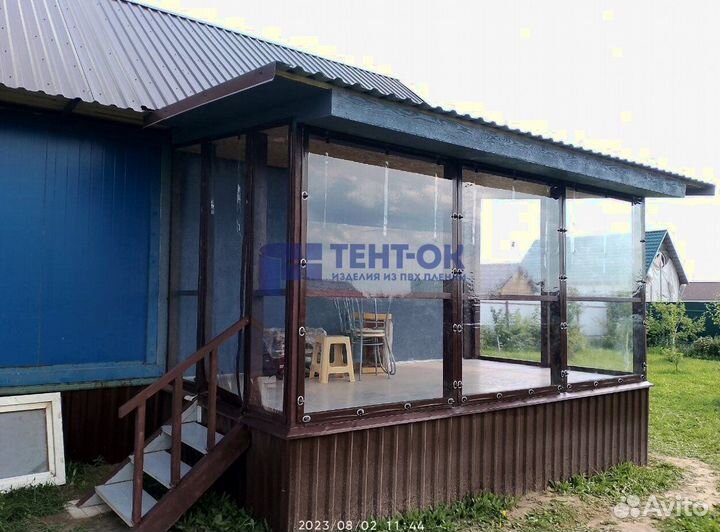 Мягкое стекло для беседок