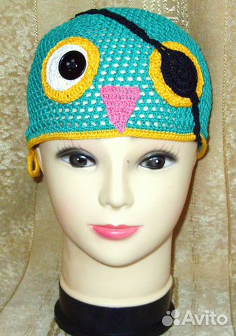 Шапочка для мальчика, размер 53-56