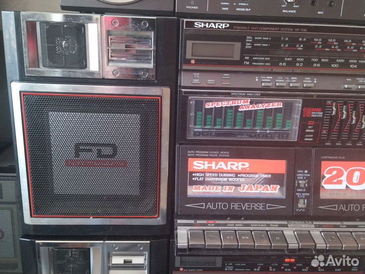 Магнитола sharp 939 и sharp 939 silver