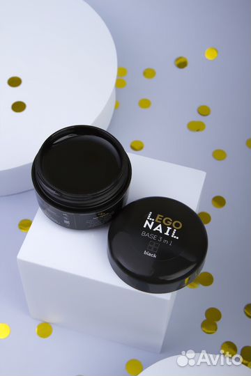 Цветная база гель-лак 3 в 1