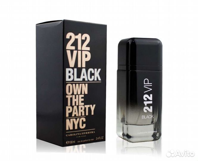 Carolina Herrera 212 vip и Black