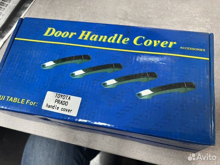 Накладки на ручки дверей Prado 150 (Прадо) 2009
