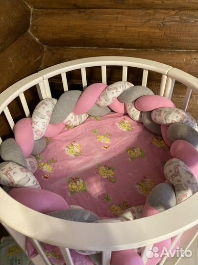 Бортик косичка