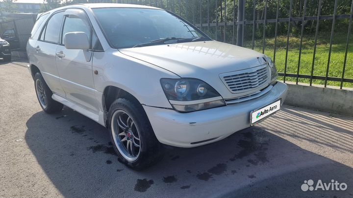 Toyota Harrier 3.0 AT, 1998, битый, 224 787 км