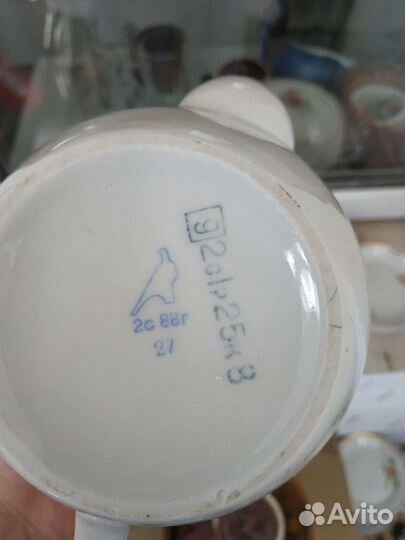 Чайник сахарница тарелки СССР